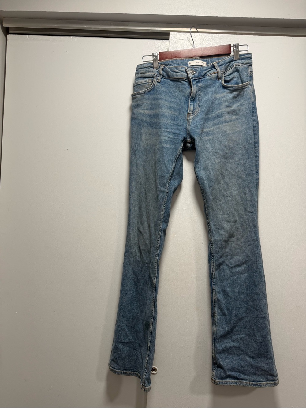 Mango Light Blue Flare Jeans